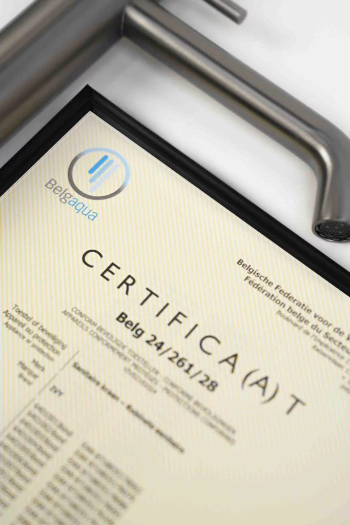 Keurmerk IVY Website Belgaqua